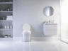 Toilettensitzerhöhung AQUATEC 90 Ergo in einem modernen Badezimmer