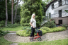 Rollator ATHLON SL Carbon Komfort mit PUR-Softrädern, Lifestyle
