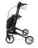 Rollator TOPRO Pegasus M, stahlblau, Seitenansicht
