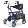 Airgo Fusion 2in1 Rollator und Transportrollstuhl