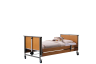 Pflegebett Ecofit S 90 mit Seitengitter 90 x 200 cm, Buche, Seitengitter unten