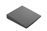 Keilkissen 37x37x7/2cm, grau