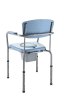 Toilettenstuhl INVACARE H440 OMEGA Eco, Ansicht von hinten