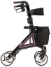 Rollator ALEVO CARBON, Farbe aubergine