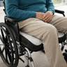Healthfix orthopädisches Rollstuhlkissen, Anwendungsbeispiel