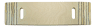 Rutschbrett HOLZ ca. 76 x 21 cm brau