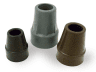 Gummipuffer für Vierfuß-Gehhilfe, 16mm schwarz