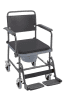 Toilettenrollstuhl INVACARE H720T grau