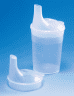 Schnabelbecher-Set für Tee und Brei transparent