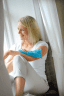Hot-Cold Pearl Relief Pack, Anwendungsbeispiel am Ellenbogen