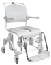 Dusch- und Toilettenrollstuhl Swift Mobil-2 160XL mit Eimerhalter,grau