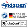 Andersen Logo, Markenlogo, Made in Germany