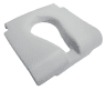 Softsitz für Dusch- und Toilettenrollstuhl AQUATEC OCEAN / OCEAN XL / OCEAN E-VIP grau