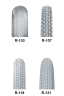 Decken für Standard-Rollstuhl 24x 1.3/8" (620x35 mm) IMPAC Super-Leichtlauf M16 grau