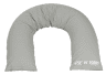 Poz’In’Form Halbmondkissen 200 x 30 cm, grau