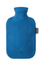 Wärmflasche mit Fleecebezug, Farbe: saphir