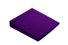 Keilkissen 37x37x7/2cm, violett