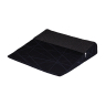 Keilkissen Kubivent Sit 40 x 40 cm, 8/1 cm Bezug schwarz, Verbundschaum, ergonomisch, Unterseite, Reißverschluss