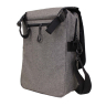 Rollstuhltasche Messenger-BAG 26,5 x 38 cm grau, Rückseite