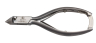 Kopfschneider-Nagelzange 13,5 cm mit Doppelfeder